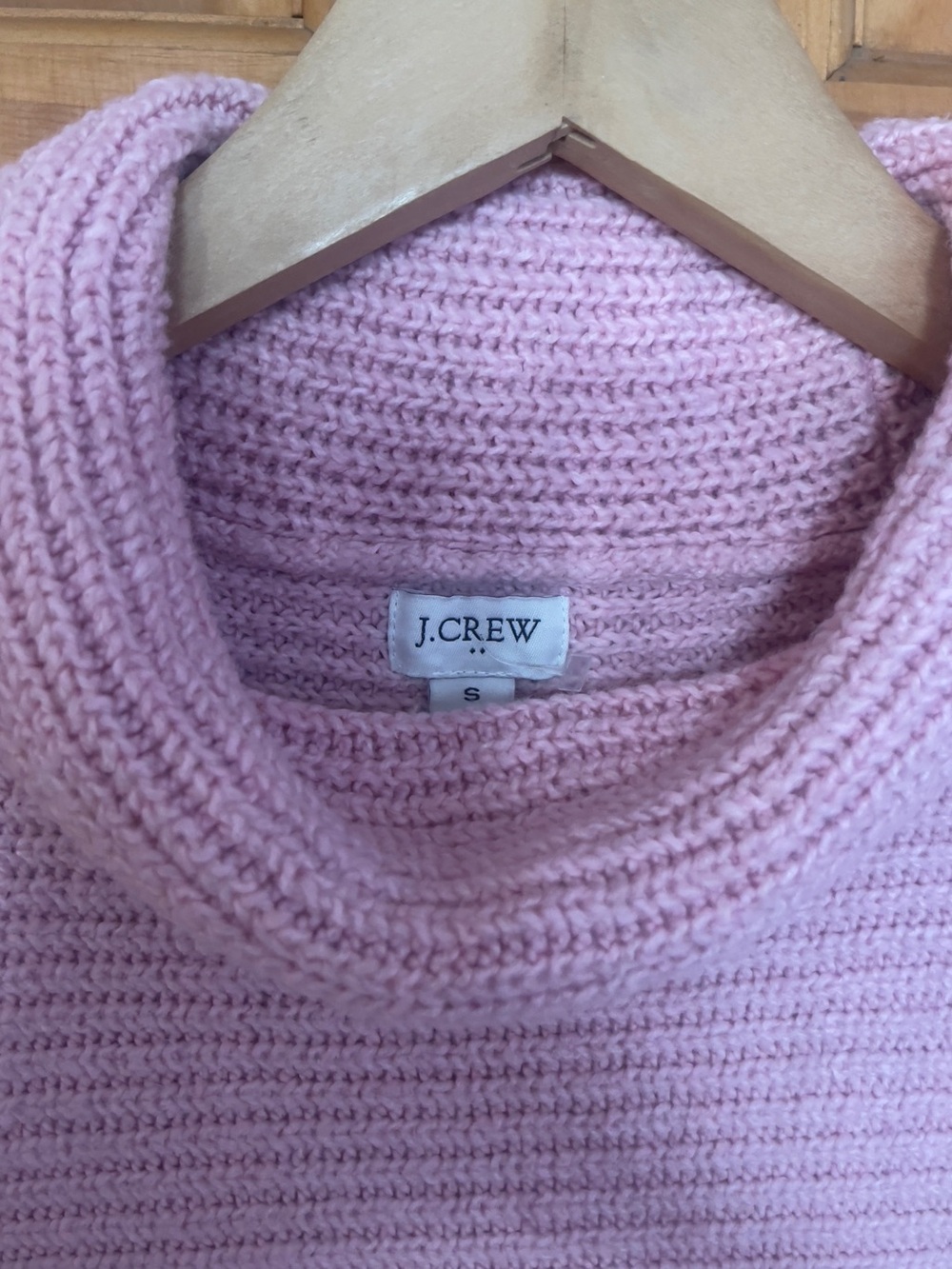 J.Crew Cotton Blend Knit Sweater Oversized S - Picture 3 of 4